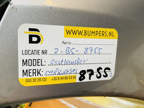 BUMPER Mitsubishi Outlander + Grill KLS pdc  VOORBUMPER 2-B5-8755z