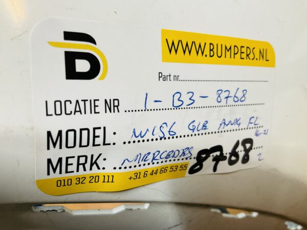 BUMPER Mercedes GLA Klasse W156 X156 AMG Facelift  2016-2021 VOORBUMPER 1-B3-8768z