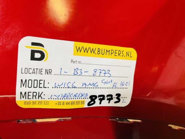 BUMPER Mercedes GLA W156 Normaal 6xpdc 2013-2016 VOORBUMPER 1-B3-8773z