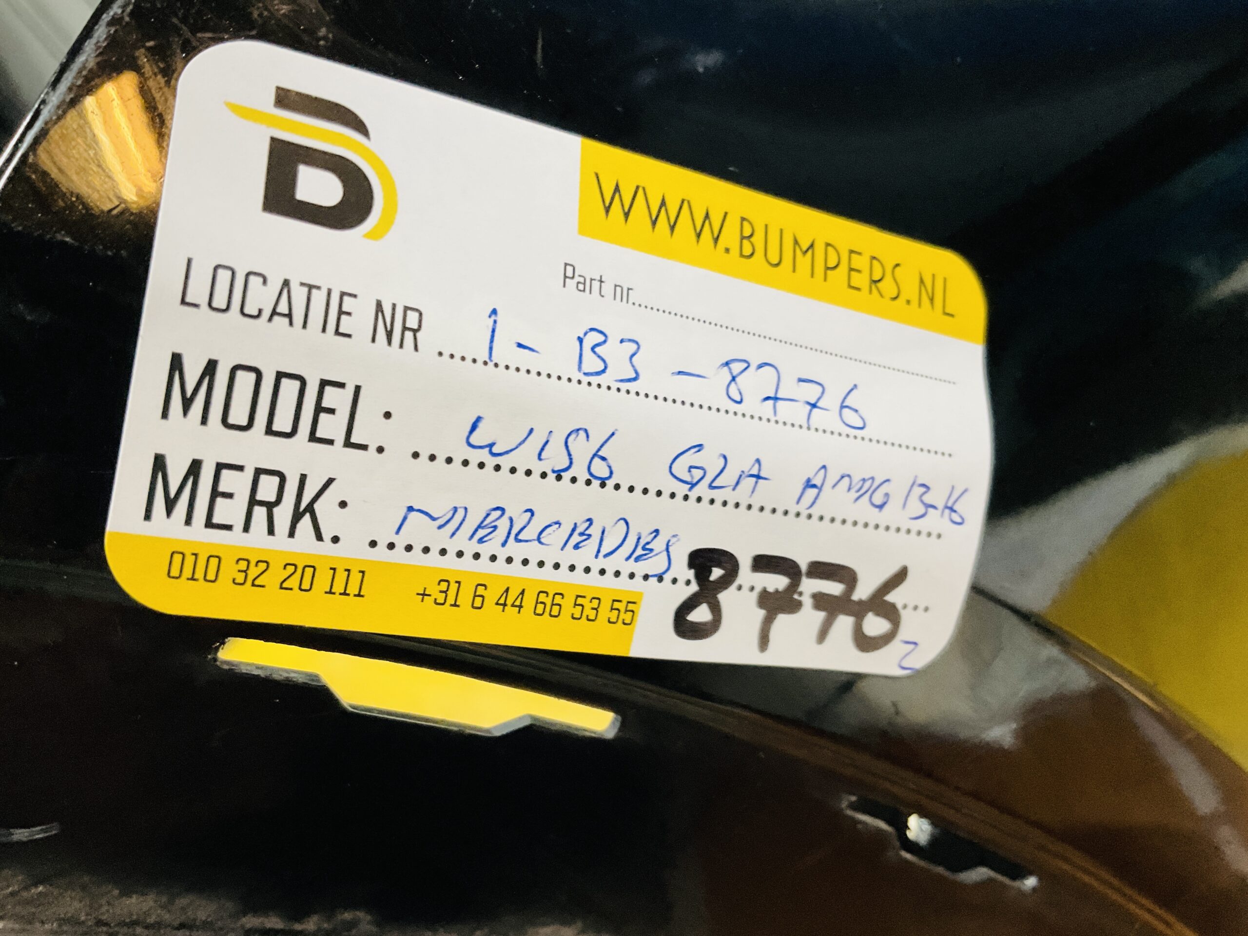 BUMPER Mercedes GLA Klasse W156 AMG 2013-2016 VOORBUMPER 1-B3-8776z