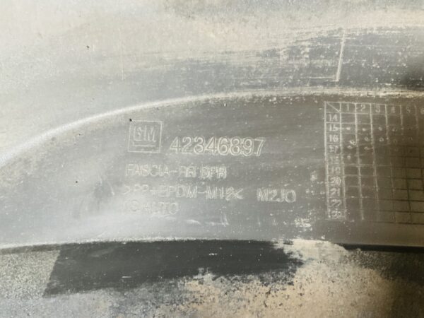 Bumper Opel Karl 2014-2023 42346897 Achterbumper 1-E3-8791R