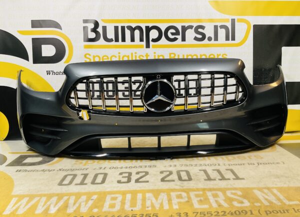 BUMPER Mercedes E Klasse W213 AMG Facelift +GT Grill 2022-2023 VOORBUMPER 1-A8-8797z
