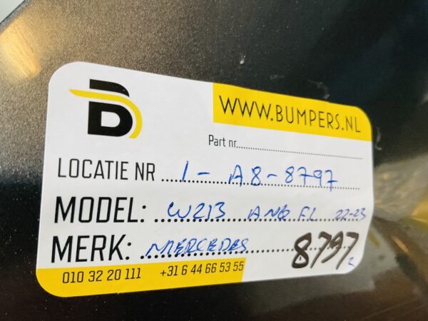 BUMPER Mercedes E Klasse W213 AMG Facelift +GT Grill 2022-2023 VOORBUMPER 1-A8-8797z