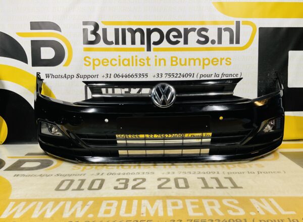BUMPER Volkswagen Polo 2G +Mistlamp Grill 4xpdc 2017-2021 VOORBUMPER 1-C3-8819z