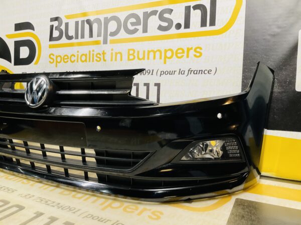 BUMPER Volkswagen Polo 2G +Mistlamp Grill 4xpdc 2017-2021 VOORBUMPER 1-C3-8819z