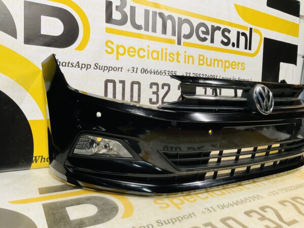 BUMPER Volkswagen Polo 2G +Mistlamp Grill 4xpdc 2017-2021 VOORBUMPER 1-C3-8819z