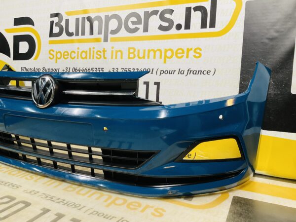 BUMPER Volkswagen Polo 2G  + Grill 4xpdc 2017-2021 VOORBUMPER 1-C3-8820z