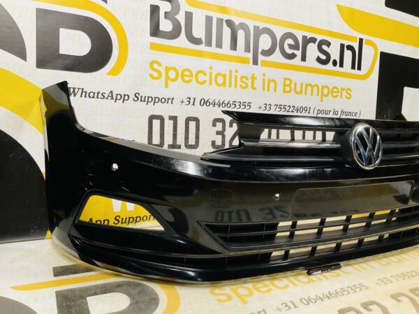 BUMPER Volkswagen Polo 2G + Grill 4xpdc 2017-2021 VOORBUMPER 1-C3-8825z