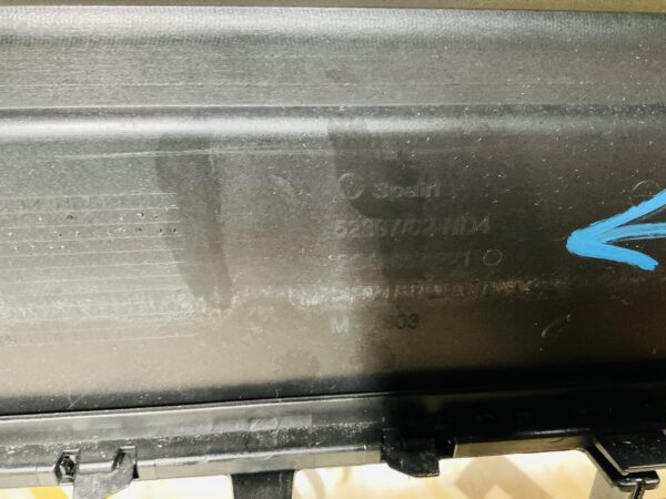 BUMPER Volkswagen Polo 2G + Grill 4xpdc 2017-2021 VOORBUMPER 1-C3-8825z
