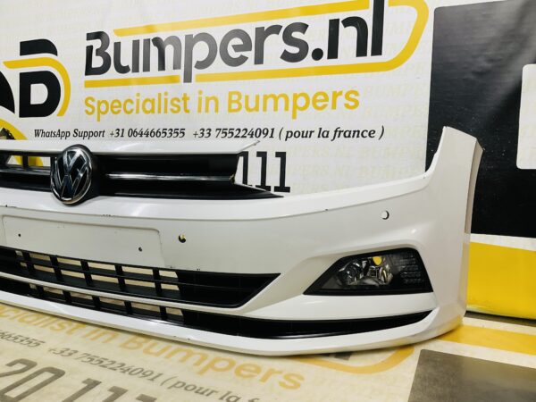 BUMPER Volkswagen Polo 2G +Mistlamp Grill 4xpdc 2017-2021 VOORBUMPER 1-Z10-8826z