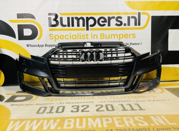 BUMPER Audi A3 8V Sline S-Line Sedan Facelift kls 4xpdc 2016-2021 VOORBUMPER 1-H8-8831z