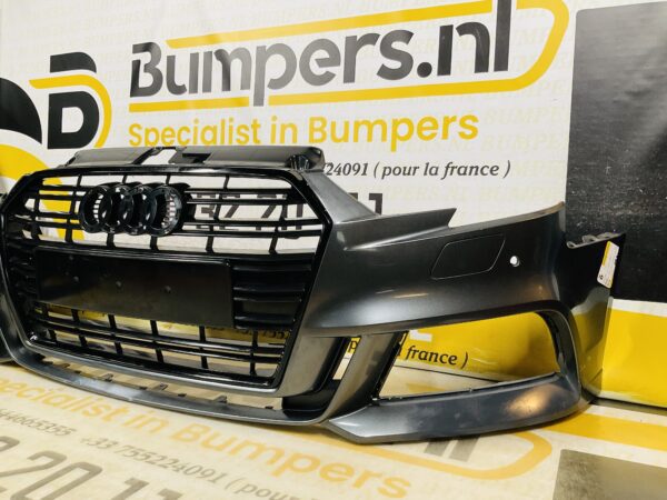 BUMPER Audi A3 8V Sline S-Line Sedan Facelift kls 4xpdc 2016-2021 VOORBUMPER 1-H8-8831z