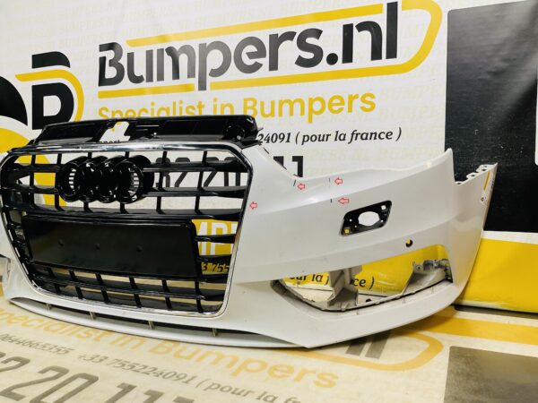 BUMPER Audi A3 8V Normaal kls 4xpdc 2012-2016 VOORBUMPER 1-H3-8834z