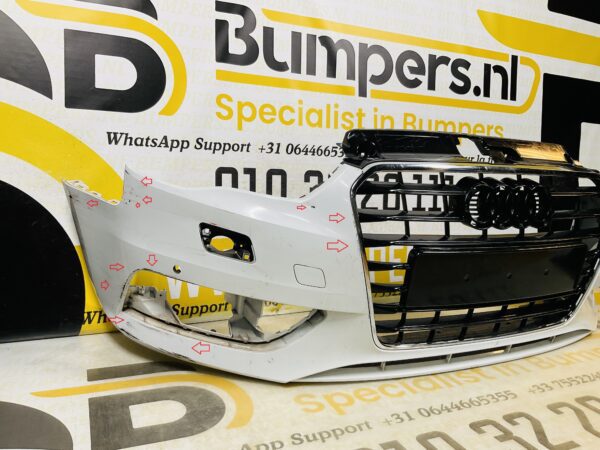 BUMPER Audi A3 8V Normaal kls 4xpdc 2012-2016 VOORBUMPER 1-H3-8834z