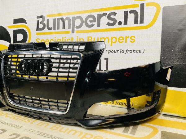 BUMPER Audi A3 8P Facelift 2007-2012 VOORBUMPER 1-H4-8836z