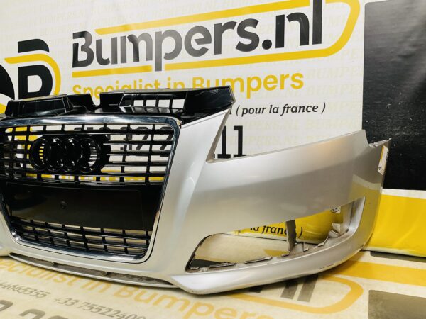 BUMPER Audi A3 8P Facelift 2007-2012 VOORBUMPER 1-H4-8837z