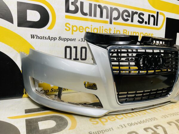 BUMPER Audi A3 8P Facelift 2007-2012 VOORBUMPER 1-H4-8837z