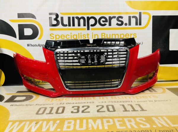 BUMPER Audi A3 8P Facelift 2007-2012 VOORBUMPER 1-H4-8838z