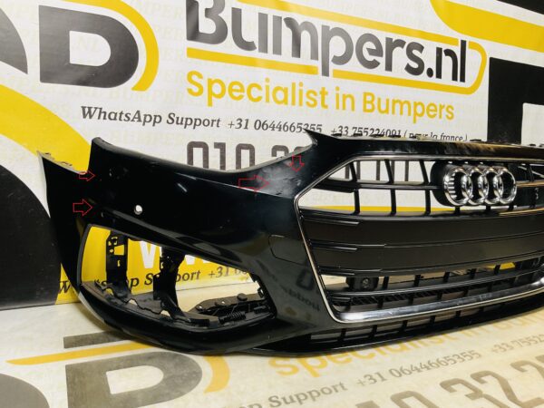 BUMPER Audi A4 B9 8W Normaal Facelift 4xpdc 2019-2023 VOORBUMPER 1-H1-8840z