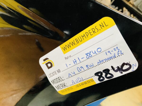 BUMPER Audi A4 B9 8W Normaal Facelift 4xpdc 2019-2023 VOORBUMPER 1-H1-8840z