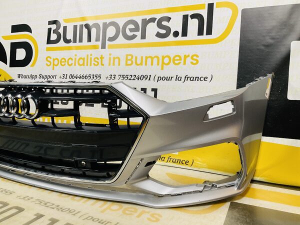 BUMPER Audi A7 4K C8 Sline S-Line kls 4xpdc 2018-2023 VOORBUMPER 1-H9-8843z