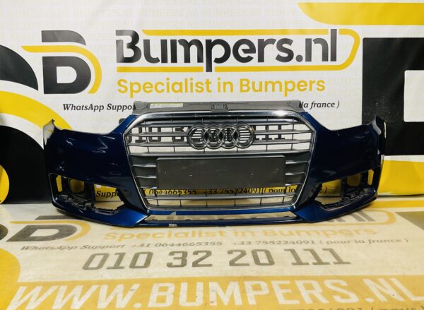 BUMPER Audi A1 8XA Normaal Facelift 4xpdc 2016-2019 VOORBUMPER 1-H2-8848z