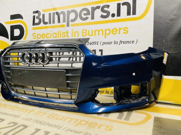 BUMPER Audi A1 8XA Normaal Facelift 4xpdc 2016-2019 VOORBUMPER 1-H2-8848z