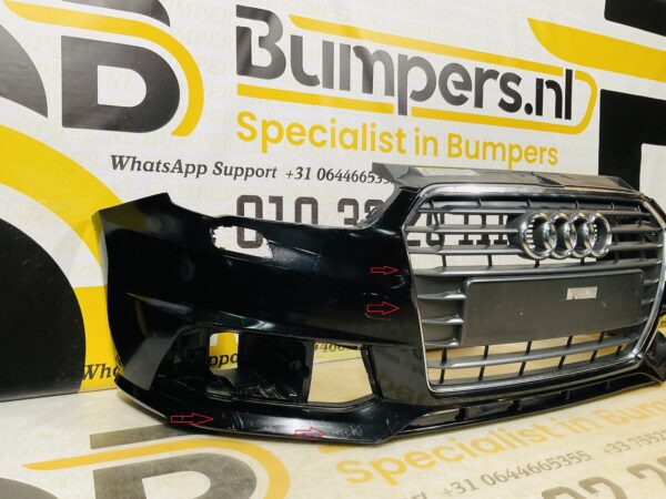 BUMPER Audi A1 8XA Sline S-Line KLS 2016-2019 VOORBUMPER 1-H2-8850z