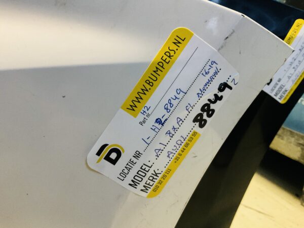 BUMPER Audi A1 8XA Normaal Facelift 2016-2019 VOORBUMPER 1-H2-8849z