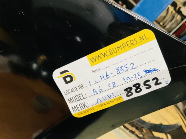 BUMPER Audi A6 C8 Normaal kls 4xpdc 2019-2023 VOORBUMPER 1-H6-8852z