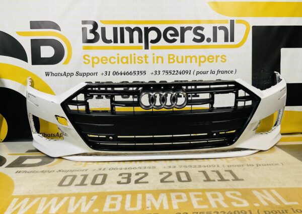 BUMPER Audi A7 C8 4K8 Normaal kls 4xpdc 2018-2023 VOORBUMPER 1-H9-8855z