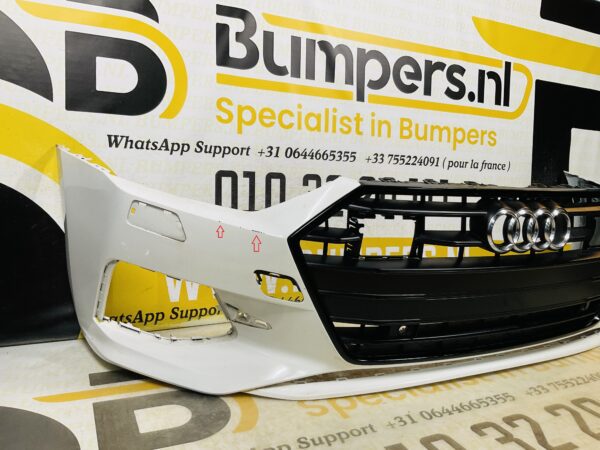 BUMPER Audi A7 C8 4K8 Normaal kls 4xpdc 2018-2023 VOORBUMPER 1-H9-8855z