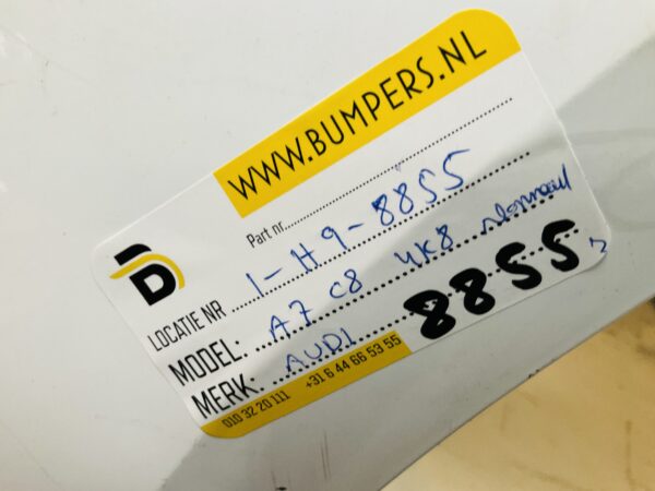 BUMPER Audi A7 C8 4K8 Normaal kls 4xpdc 2018-2023 VOORBUMPER 1-H9-8855z