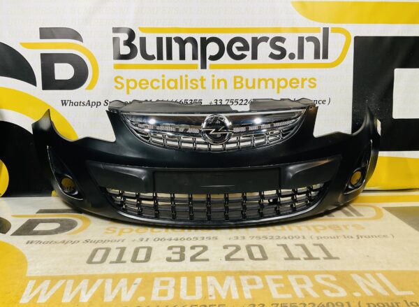 BUMPER Opel Corsa D +Grill 2011-2014 VOORBUMPER 2-i1-8860z