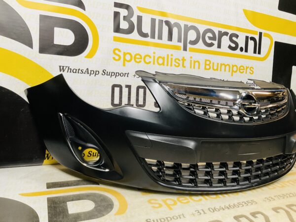 BUMPER Opel Corsa D +Grill 2011-2014 VOORBUMPER 2-i1-8860z