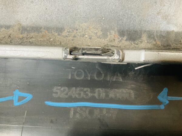 Bumper Toyota Yaris 3 Facelift 52453-0d000 Achterbumper 1-F7-8874R