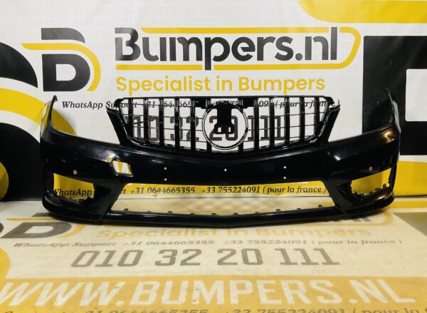 BUMPER Mercedes C Klasse W204 AMG Facelift 2011-2014 6xpdc VOORBUMPER 1-A1-9211z