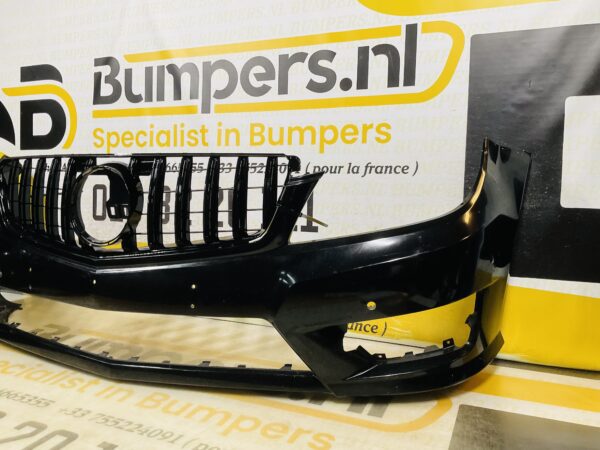 BUMPER Mercedes C Klasse W204 AMG Facelift 2011-2014 6xpdc VOORBUMPER 1-A1-9211z