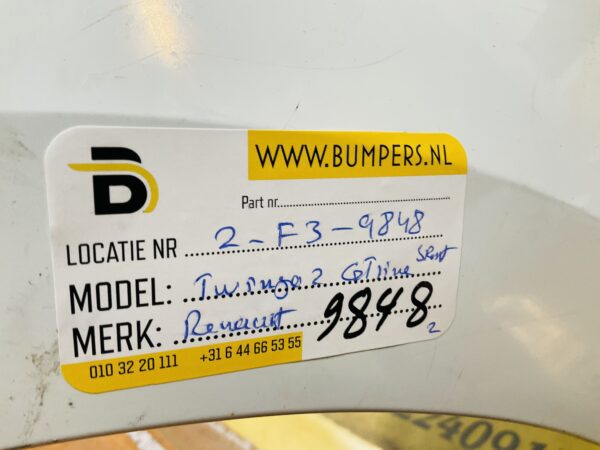 BUMPER Renault Twingo 2 GTline GT-Line Sport VOORBUMPER 2-F3-9848z