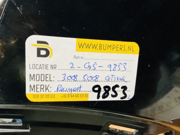 BUMPER Peugeot 3008 5008 GTline GT-Line VOORBUMPER 2-J5-9853z