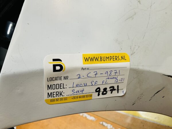BUMPER Seat Leon 5F Facelift Normaal 2017-2021 VOORBUMPER 2-C7-9871z