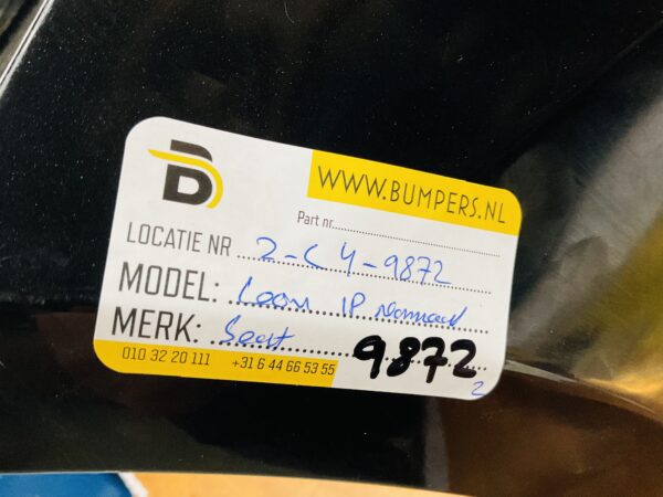 BUMPER Seat Leon 1P Normaal VOORBUMPER 2-C4-9872z