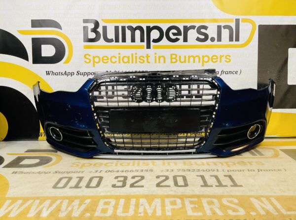 BUMPER Audi A1 8x0 Normaal 2010-2015 VOORBUMPER 1-H2-9882z