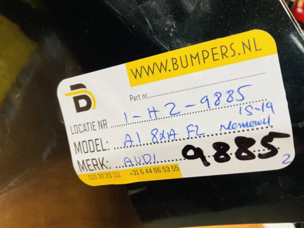 BUMPER Audi A3 8XA Facelift Normaal 2015-2019 VOORBUMPER 1-H2-9885z