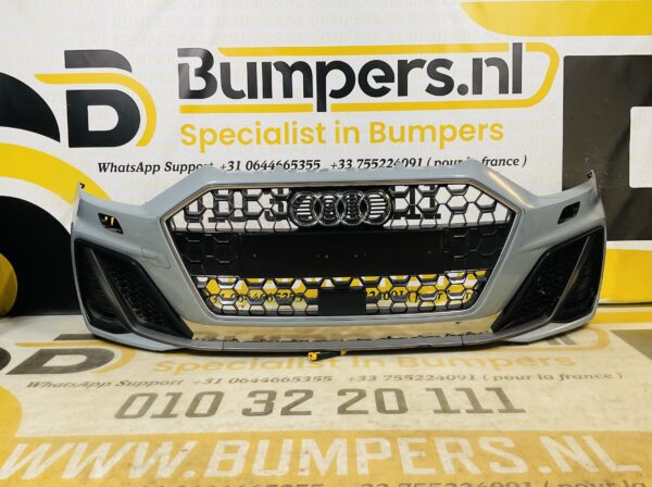 BUMPER Audi A1 82A Sline S-Line kls  2019-2023 VOORBUMPER 1-H7-9886z