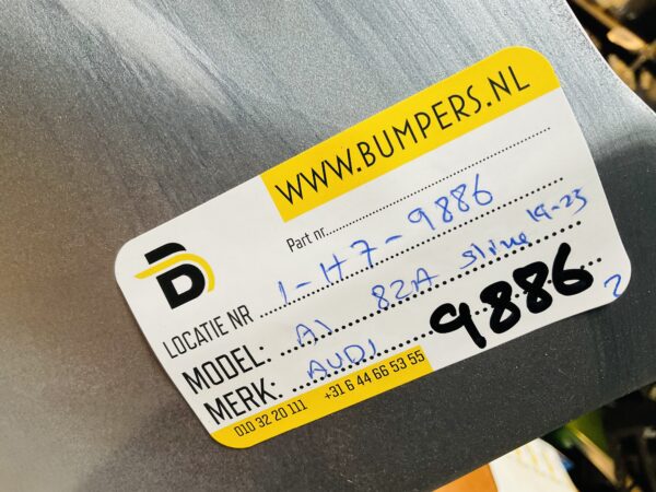 BUMPER Audi A1 82A Sline S-Line kls  2019-2023 VOORBUMPER 1-H7-9886z