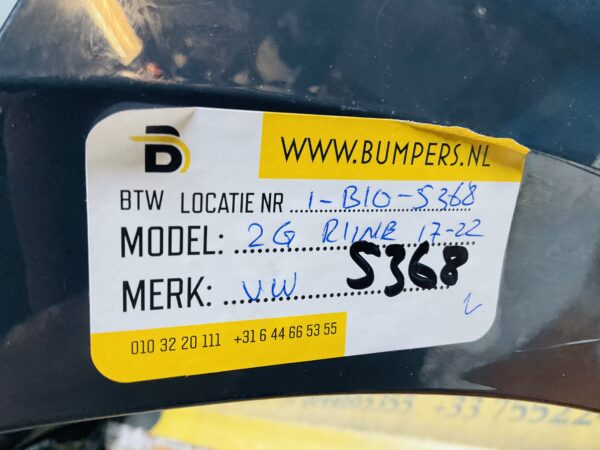 BUMPER Volkswagen Polo 2G R-Line Rline 4xpdc 2017-2022 VOORBUMPER 1-B10-5368z