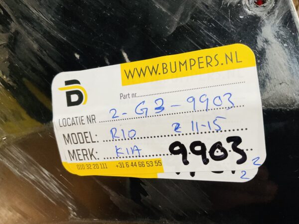 BUMPER Kia Rio  2011-2015 VOORBUMPER 2-G3-9903z