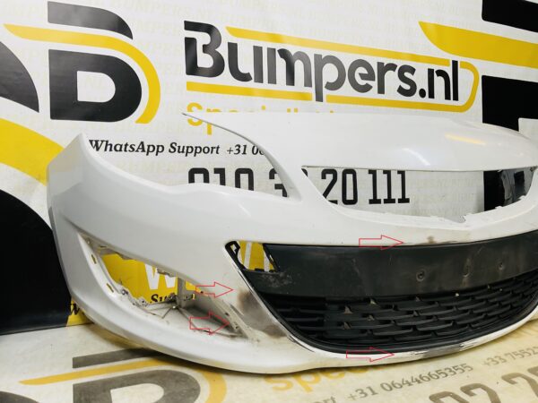 BUMPER Opel Astra J Facelift 2011-2014 VOORBUMPER 2-i9-9239z