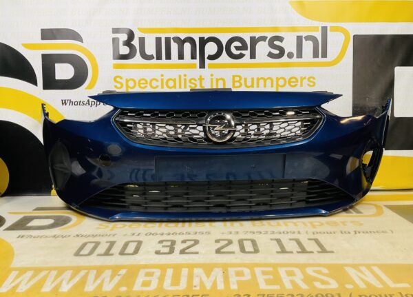 BUMPER Opel Corsa F +Onderplaat 2019-2023 VOORBUMPER 2-i2-9245z